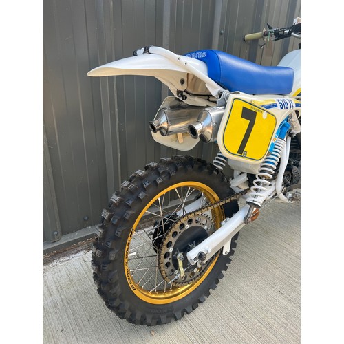 999 - Husqvarna 510 twin shock 4 stroke motocross bike, 1983.
Runs and rides, fully rebuilt from the groun... 