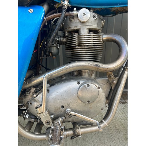 1002 - Cheney BSA scrambler. 1963/4. 500cc.
Runs and rides, recently raced.
No docs