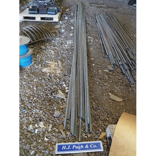 155 - Quantity of copper pipe approx. 20ft