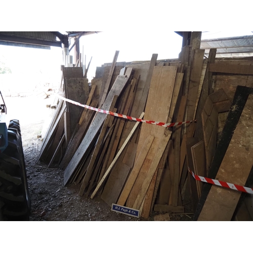 185 - Large amount of various timbers