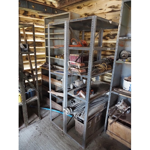 216 - Shelving units and contents