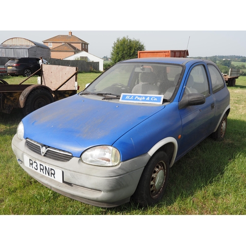 332 - Vauxhall Corsa. Showing 73,027 miles. Reg. R3 RNR. V5 Keys