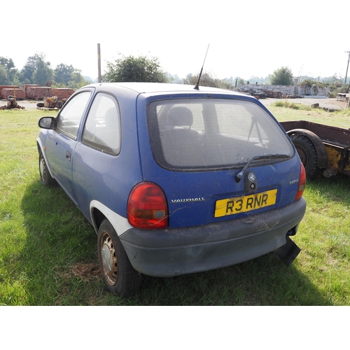 332 - Vauxhall Corsa. Showing 73,027 miles. Reg. R3 RNR. V5 Keys