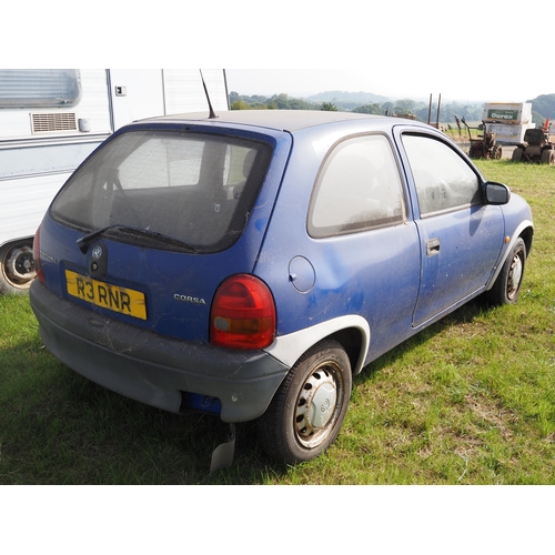 332 - Vauxhall Corsa. Showing 73,027 miles. Reg. R3 RNR. V5 Keys