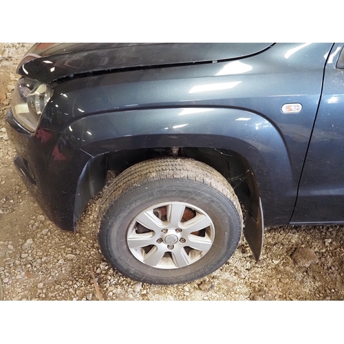 339 - VW Amarok 4 motion TDI twin cab pick up truck. Last MOT Oct 2020, less than 12,000 miles then. No ke... 