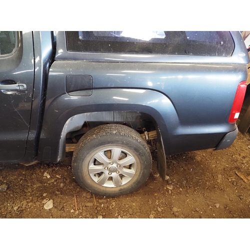 339 - VW Amarok 4 motion TDI twin cab pick up truck. Last MOT Oct 2020, less than 12,000 miles then. No ke... 