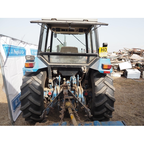 342 - Ford 5030 Synchro shuttle 4wd tractor. Showing 3061 hours. C/w McConnel 055 front end loader. Runs a... 