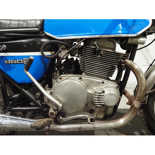 1041 - Benelli Tornado motorcycle. 643cc. 1975
Frame No. 10204
Engine No. 10305
Runs and rides, has been fu... 