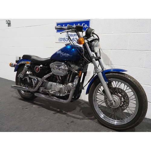 1047 - Harley Davidson motorcycle. 1992. 883cc. 
Frame No. 1HD4CAM15NY121891
Engine No. CAMN121891
Last rid... 