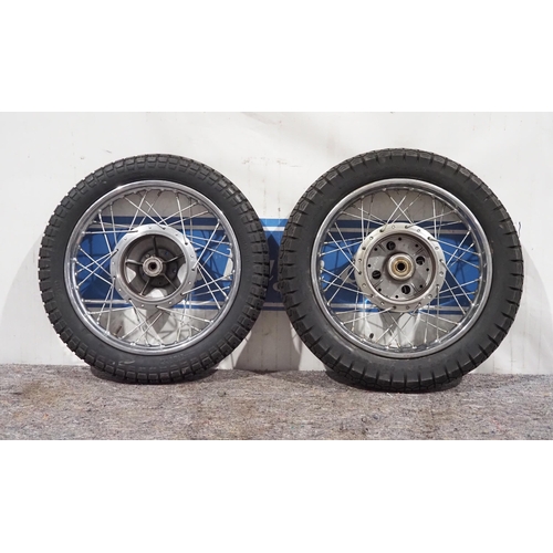 258 - British motorcycle wheels -2