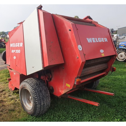 1700A - Welger RP200 round baler. Working order