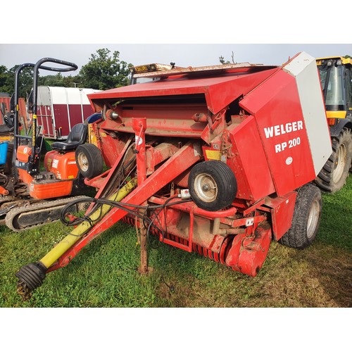 1700A - Welger RP200 round baler. Working order