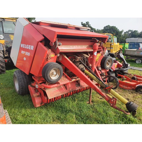 1700A - Welger RP200 round baler. Working order