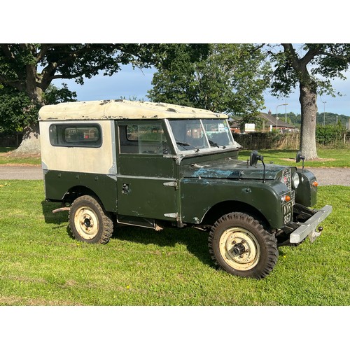 1692A - Land Rover Series 1, 86 inch. Originally sold to the Ministry of Supply in 1953, verified by British... 