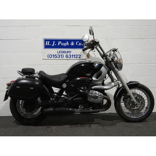 1012 - BMW R1200C motorcycle. 1999. 1200cc.
Frame No-WB10424A2WZB09681.
Vendor states the bike runs and rid... 