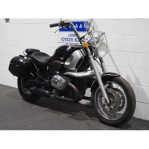 1012 - BMW R1200C motorcycle. 1999. 1200cc.
Frame No-WB10424A2WZB09681.
Vendor states the bike runs and rid... 