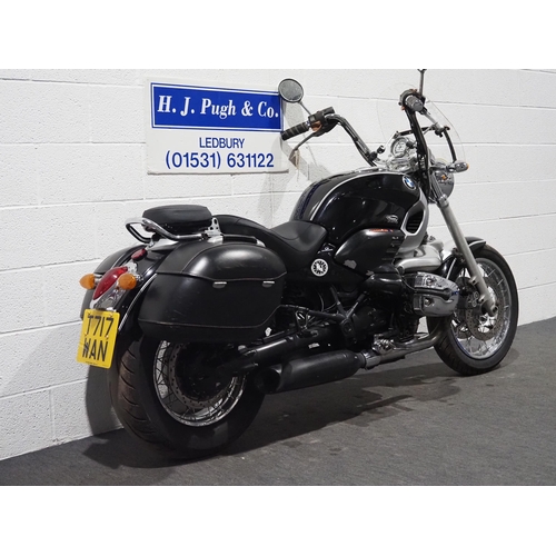 1012 - BMW R1200C motorcycle. 1999. 1200cc.
Frame No-WB10424A2WZB09681.
Vendor states the bike runs and rid... 