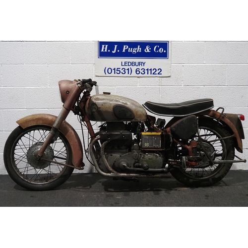 1057 - Ariel Square Four motorcycle project. 1958. 1000cc
Frame No. CGM1728
Engine No. CNML1832
US import w... 