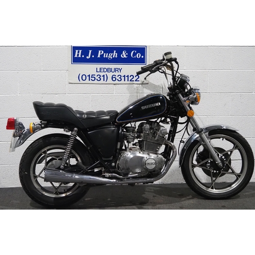 1058 - Suzuki GS450 motorcycle. 1980. 450cc. 
Frame No. GS450-700642
Engine No. GS450-105958
Runs and rides... 