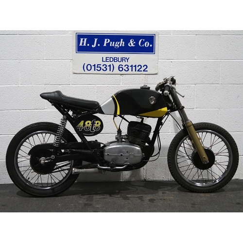 1060 - CZ 488 Cafe Racer. Runs but requires attention. Rebuilt as a cafe racer in 2016 by previous owner an... 