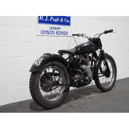 1062 - Velocette MOV trials bike. 1937. 250cc. 
Frame No. MB2718
Engine No. MOV.22784 
Engine starts and ru... 