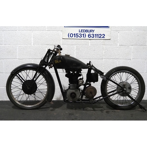 1063 - Velocette 250 MOV motorcycle project for restoration. 1943. 250cc.
Frame No. 12288
Engine No. M364
B... 