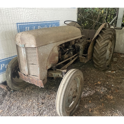 295 - Ferguson TEO 20 vineyard tractor, petrol, sn TEC 160599. barn stored, quite original