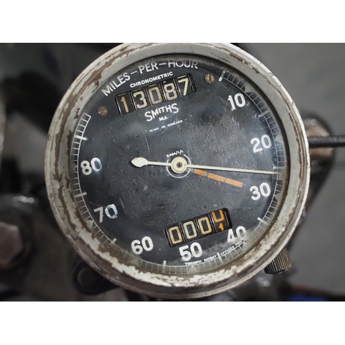 1078 - Panther 250 motorcycle. 1954. 
Frame No. F8661
Engine turns over, last ridden in 2018. Light and hor... 