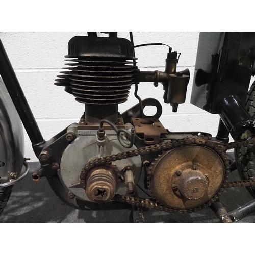 858A - New Imperial part restored motorcycle project. 1927. 
Engine No. 5957
Comes with various spare parts... 