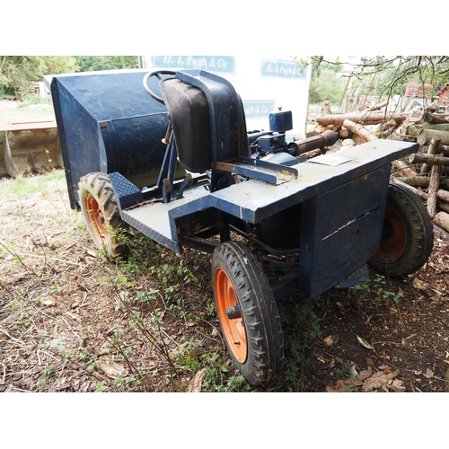 514 - Benford dumper, hydraulic tip. Petter single cylinder engine, runs and drives