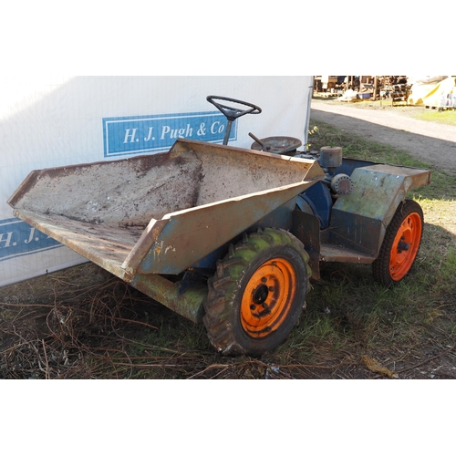 515 - One ton dumper with Lister engine