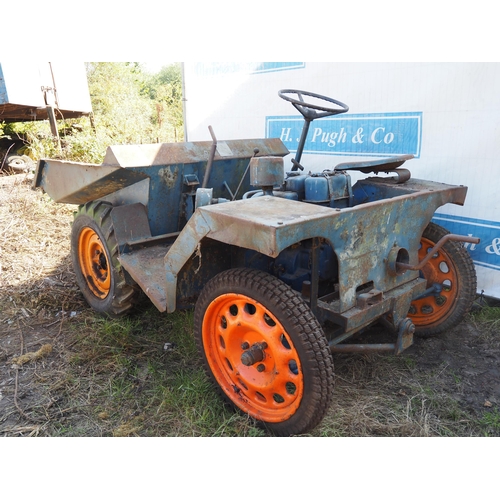 515 - One ton dumper with Lister engine