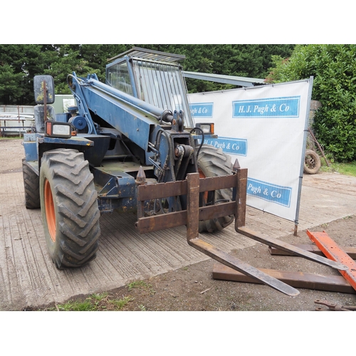 524 - Matbro telestar CS. C/w pallet tines, working order