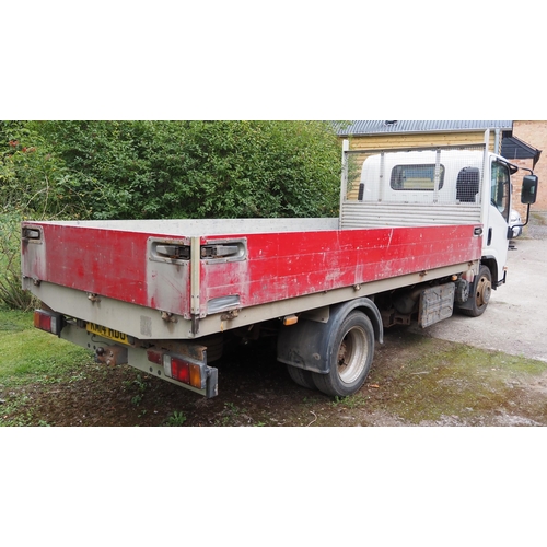 532 - Isuzu Grafter N35.150 3.5 ton dropside truck. MOT 01.08.24 showing 107,000 miles  2 owners, KM14 HDU... 