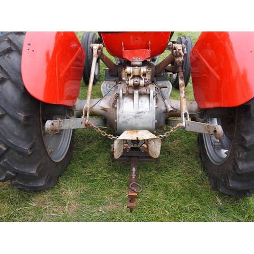 535 - Massey Ferguson 135 tractor. Older restoration, runs and drives well. No docs