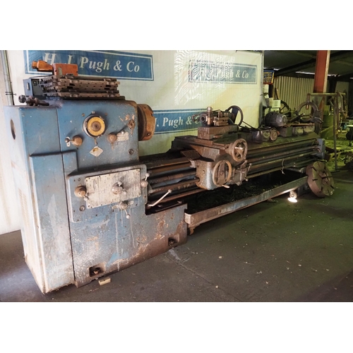 93 - Graziano SAG 22 lathe, 9ft bed, 20