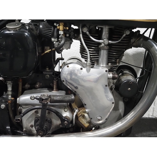 1091 - Velocette Venom Cafe Racer, 1958, 500cc
Frame no. RS10838
Engine no. VM2132
Runs and rides, has been... 