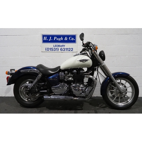 1092 - Triumph Bonneville America 865 motorcycle. 2009. 865cc.
Last ridden in August of this year. Declared... 