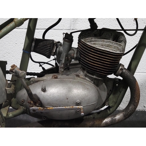 1093 - BSA Bantam trials bike. 1954. 125cc. 
Frame No. BD2S97878
Engine No. FD71014. Does not match V5. 
En... 