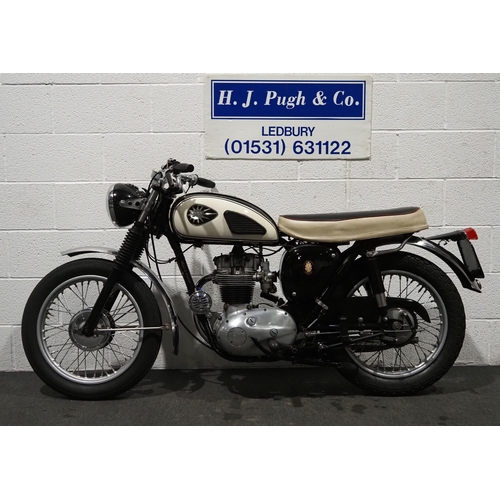 1102 - BSA C15 Star motorcycle. 1965. 250cc. 
Runs and rides, ridden 30 miles to saleroom. In current owner... 
