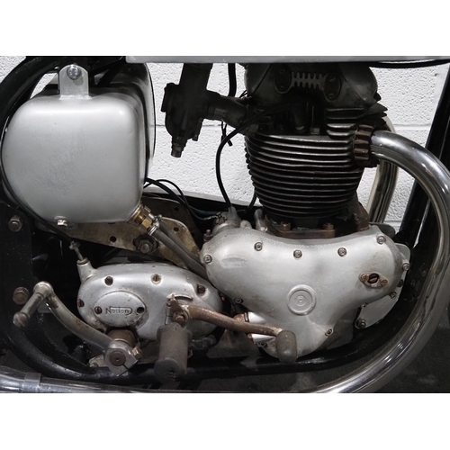 951A - Norton 650 SS motorcycle. 1964. 650cc. 
Frame No. 107220
Engine No. 18SS107220P
Engine turns over wi... 