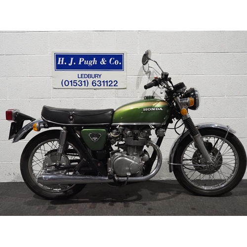 1035 - Honda CB450 K5 motorcycle. 1972. 444cc.
Frame no. CB450-5037771
Engine no. CB450E-5037783
Runs and r... 