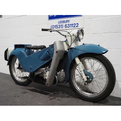 1097 - Velocette LE motorcycle. 1964. 192cc.
Reg. BRO 146B. V5