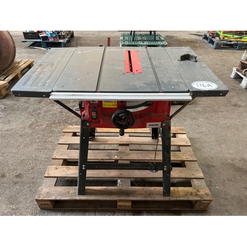 116A - Excel table saw. Single phase