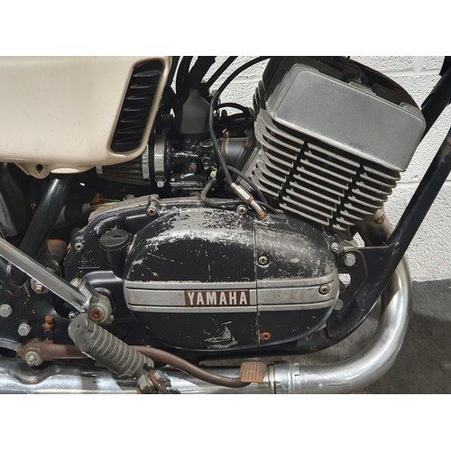 1013 - Yamaha RD250b motorcycle. 1976. 250cc
Frame no. 352-300685
Engine no. 352-300685
Engine turns over w... 