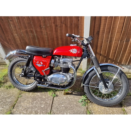 859A - BSA West Coast Hornet motorcycle.  1967. Recent restoration, very correct with WM3 front wheel, corr... 