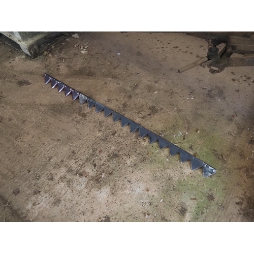 75 - Long reach Teagle golden bullet hedge cutter. Used recently. c/w Spare blade