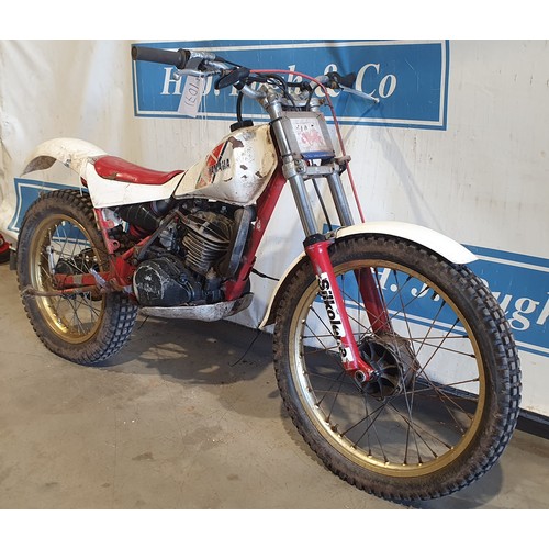 1071 - Yamaha TY250 Mono trials bike. 
Frame No. 59N-000788
Engine No. 59N-000788
Runs. No docs
