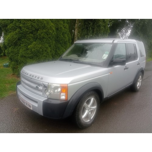 156 - Land Rover Discovery 3 Commercial, 2008. Runs and drives, for spares or repair. No MOT. Reg. VU08 RV... 