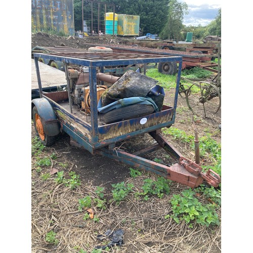 590A - Welder on trailer